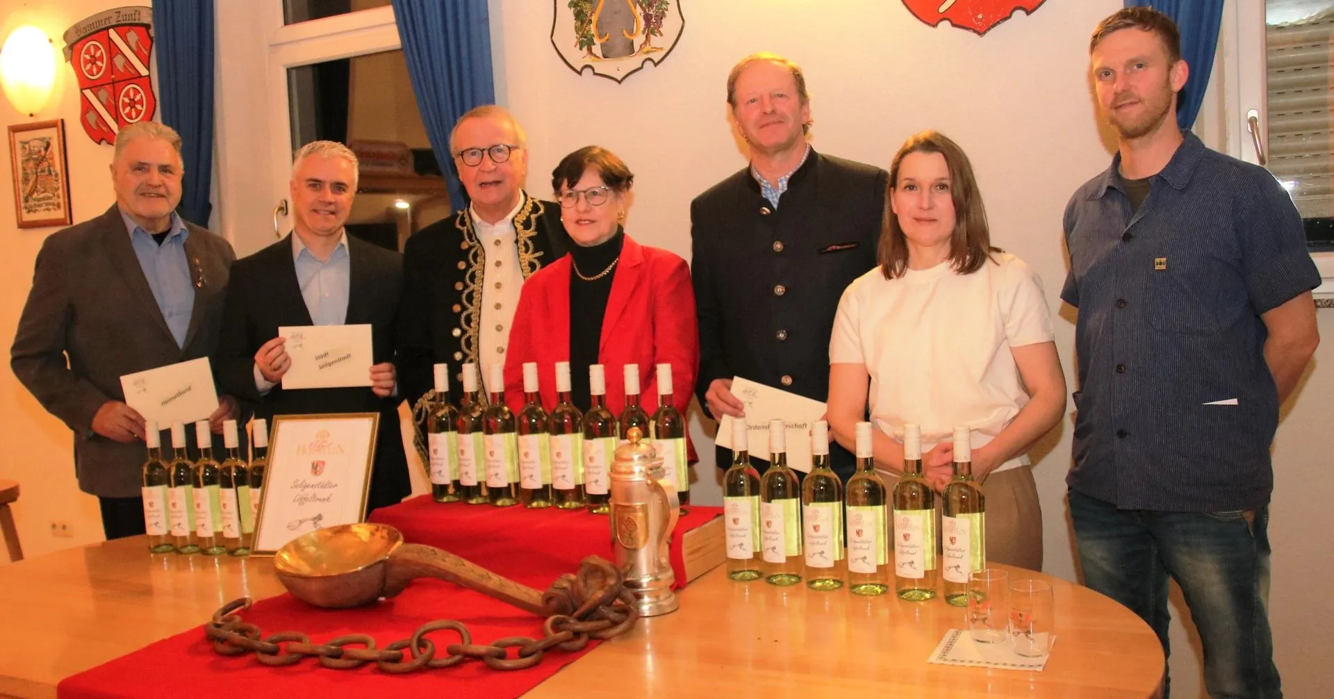 Mehr über den Artikel erfahren Erstverkostung „Seligenstädter Löffeltrunk